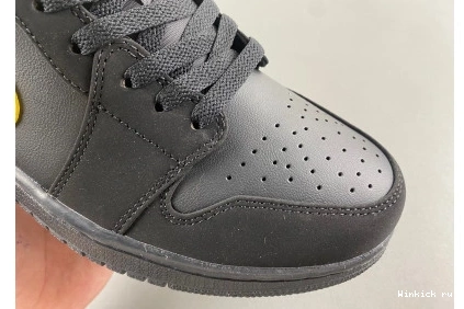 'Black 1 Low University Gold' Air Jordan 0728